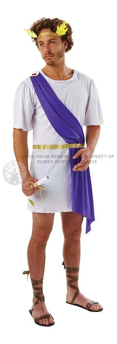 Greek God Fancy Dress Costume Tunics Formal black