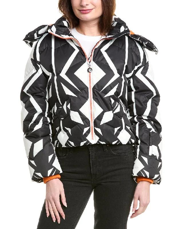 Perfect Moment Mountain Down Ski Jacket Ribbed Jacket Pleated Jacket Ruffled Jacket