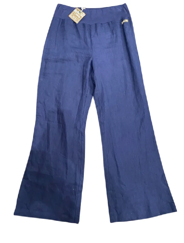 Navy Matilda Jane Pants NEW BOUTIQUE Women's Cozy Fitted Pants