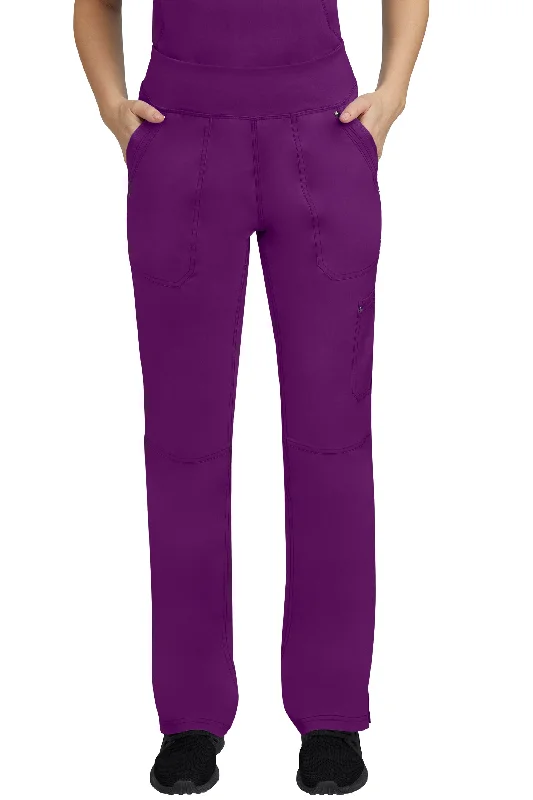 TORI PANT by Healing Hands( Purple Label) (Petite) XXS-3XL/  EGGPLANT Casual Wide Pants