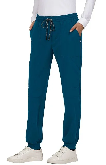 Good Vibe Jogger Pant by KOI(Petite) XXS-5XL / Caribbean Blue Modern Bootcut Pants