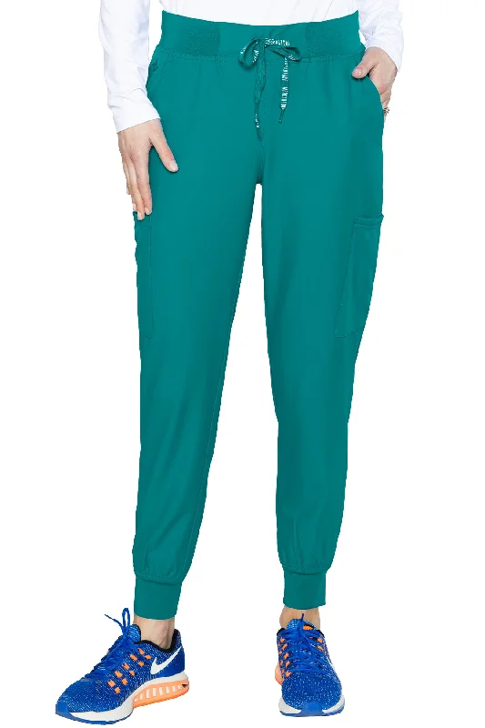 Jogger Athletic  Pant(MC Insight)  by Med Couture (Regular) XS-5XL / Teal Classic Pleated Pants