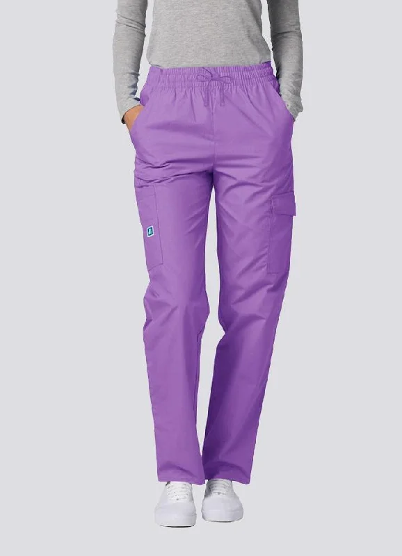 Multipocket Cargo Pants By Adar(Petite) XXS-3XL / LAVENDER Modern Bootcut Pants