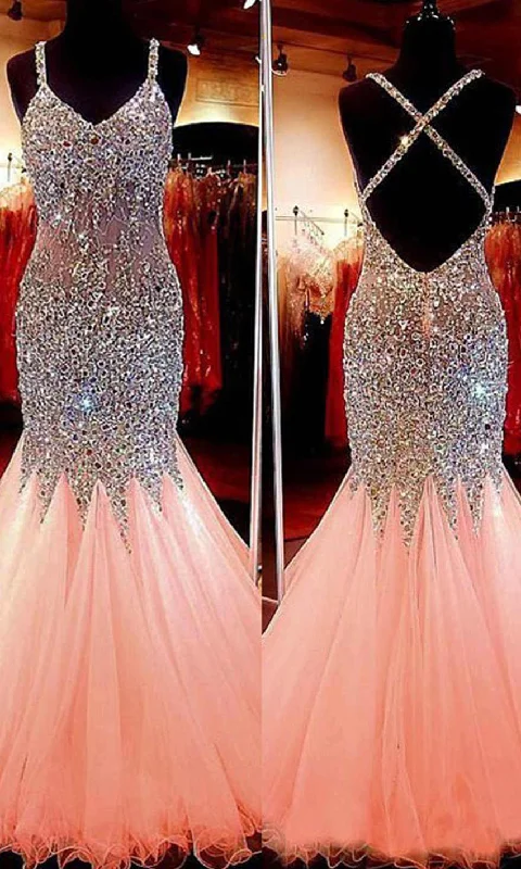 Sparkly Long Corset Trumpet Mermaid Prom Dress with Cross Strap Back P537 Tunics Spring floral Sparkly Long Corset Trumpet Mermaid Prom Dress with Cross Strap Back P537 Tunics Spring floral