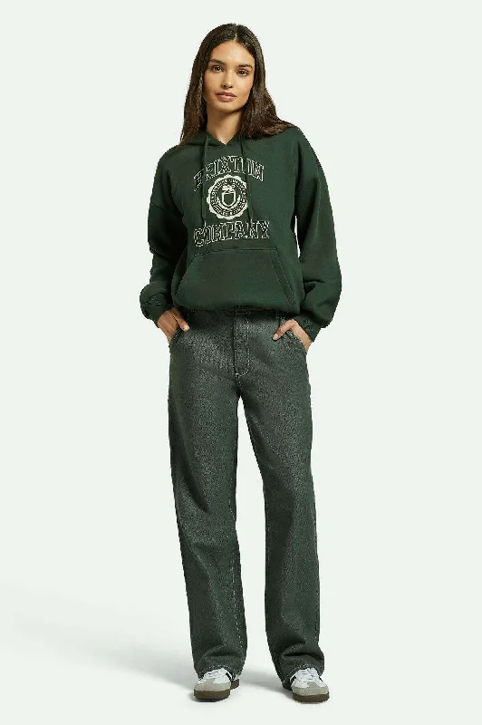 Essex Painter Pant - Deep Forest Comfy Cargo Trousers