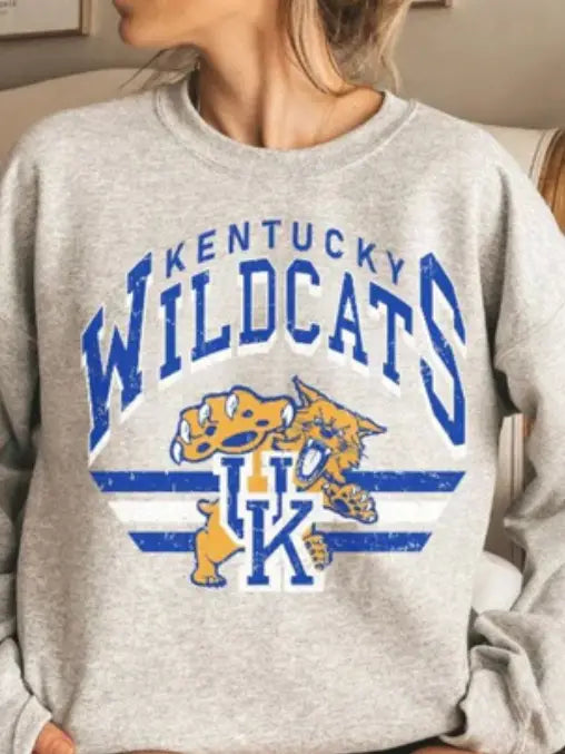 Game Day - Kentucky Wildcats Crewneck Sweatshirt Hoodie with Logo Branding Identity