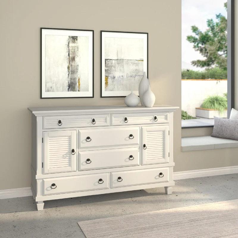 Winchester Dresser, White Tunics Sophisticated sleek
