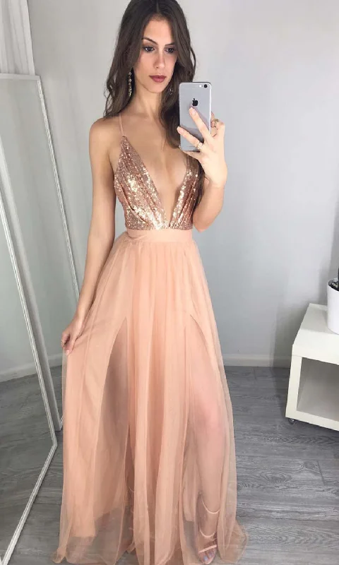 Metallic Long Backless Strappy Prom Dresses With Spaghetti Straps P548 Tunics Versatile stylish Metallic Long Backless Strappy Prom Dresses With Spaghetti Straps P548 Tunics Versatile stylish