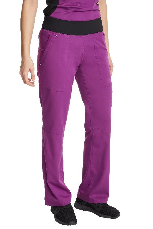 TORI PANT by Healing Hands( Purple Label) (Petite) XXS-3XL/ PASSION PLUM Relaxed High-Waist Trousers