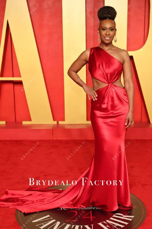 Ryan Michelle Bathe Red Mermaid 2024 Oscars After Party Dress Tunics Ceremony elegant Ryan Michelle Bathe Red Mermaid 2024 Oscars After Party Dress Tunics Ceremony elegant
