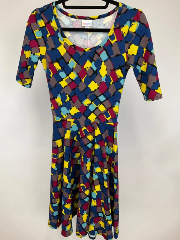 LULAROE PATTERNED DRESS SZ XS Tunics Custom made