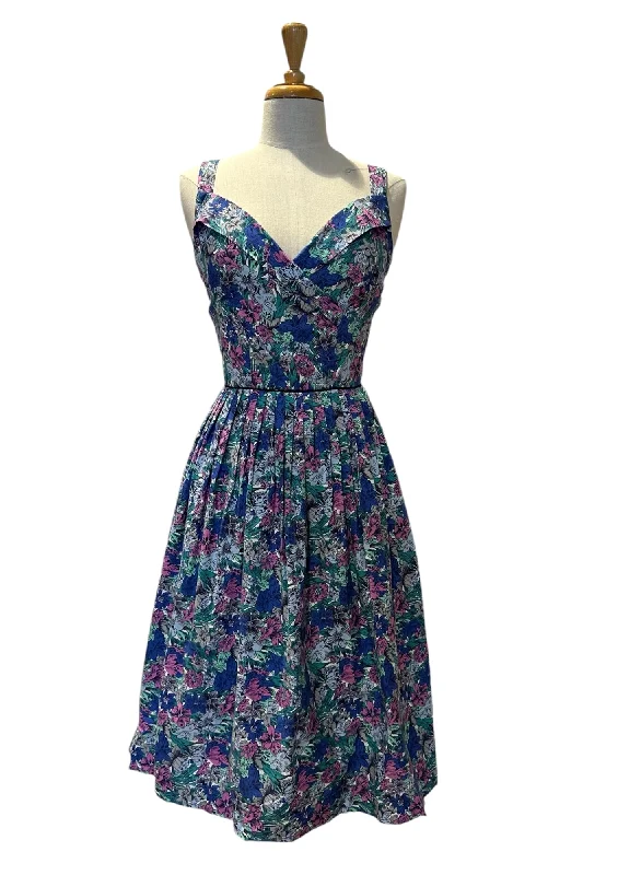 Sasha Purple Dress Tunics Floral girly