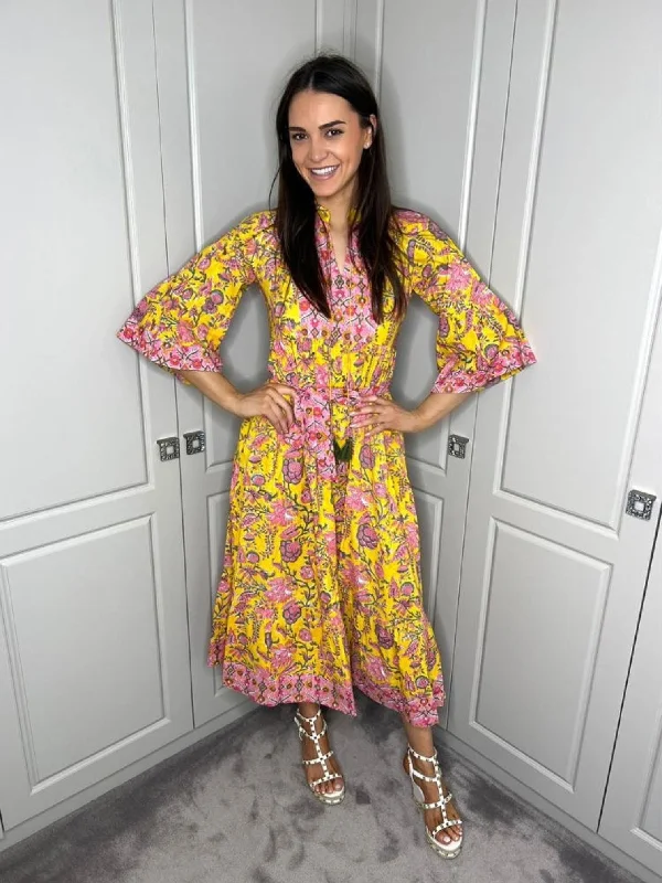 'IBIZA' DRESS (Long) PRIMROSE HILL Cowl Neckline Elegant