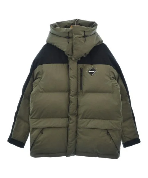 F.C.R.B Down jackets/Vests Zippered Front Buttoned Front Snap Front