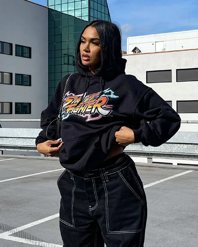 Goat Crew X Street Fighter Chun Li Hoodie Black