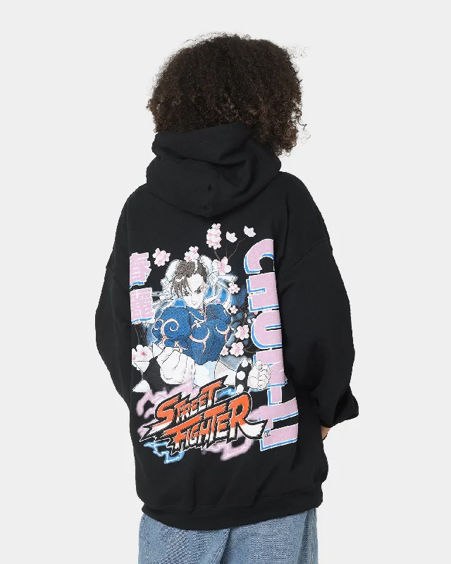 Goat Crew X Street Fighter Chun Li Hoodie Black