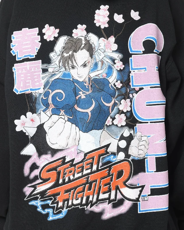 Goat Crew X Street Fighter Chun Li Hoodie Black