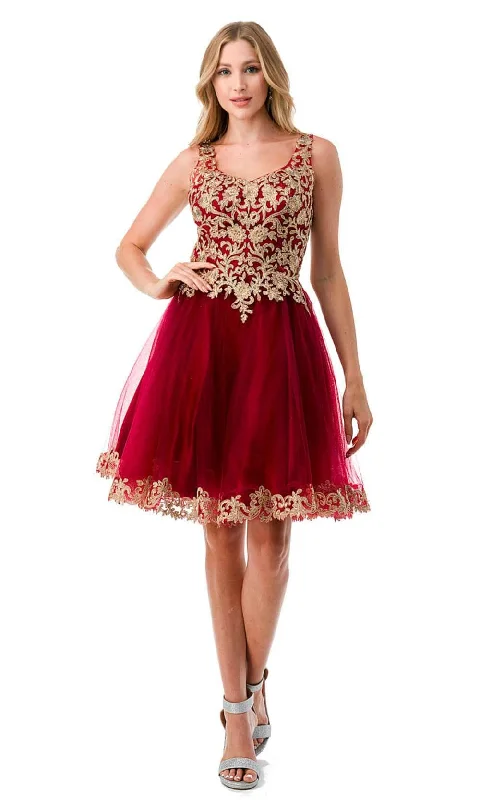 Aspeed Design S2738J - A-Line Homecoming Dress