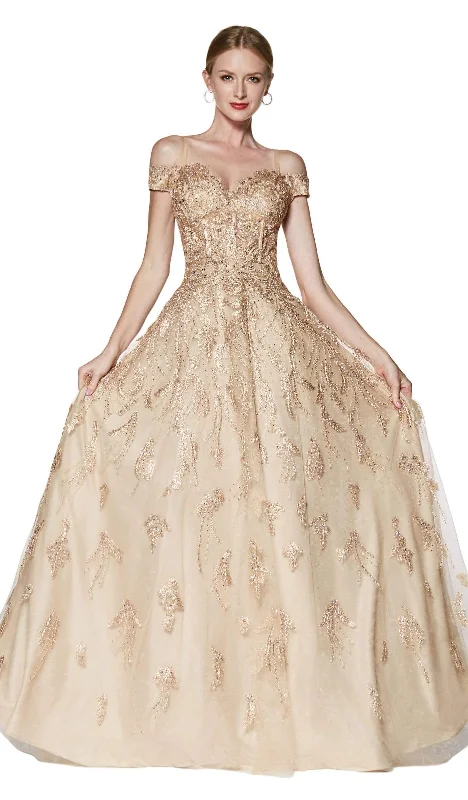 Cinderella Divine - KV1034 Beaded Lace Sweetheart Ballgown