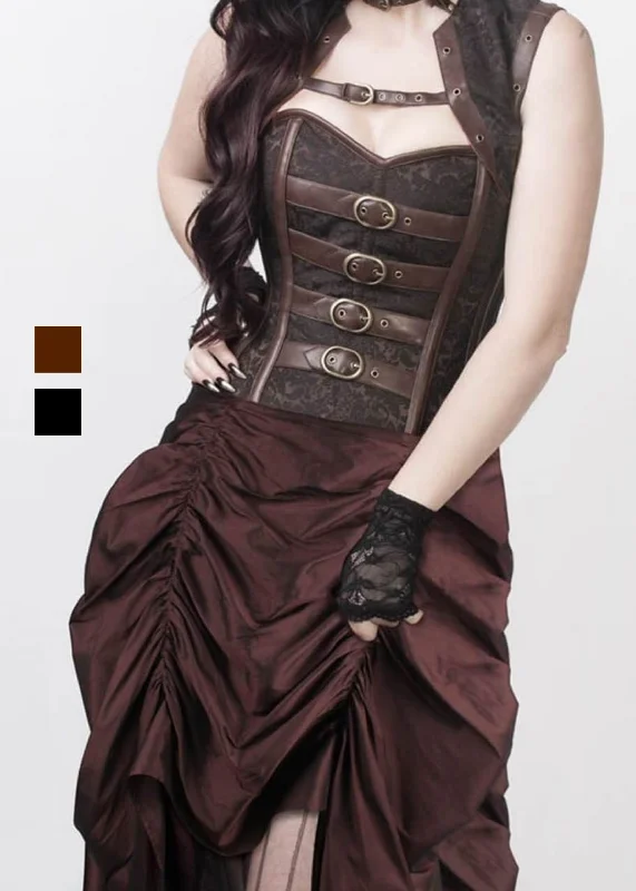 Elara Pirate Overbust Corset Dress