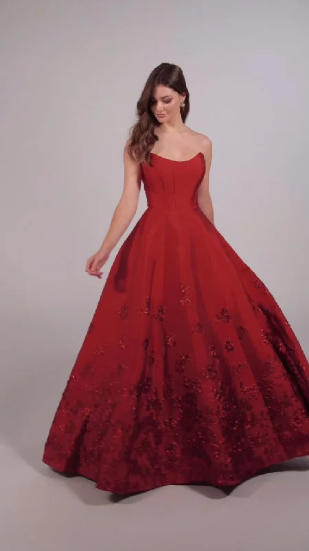 Ellie Wilde Brocade Ballgown EW35073