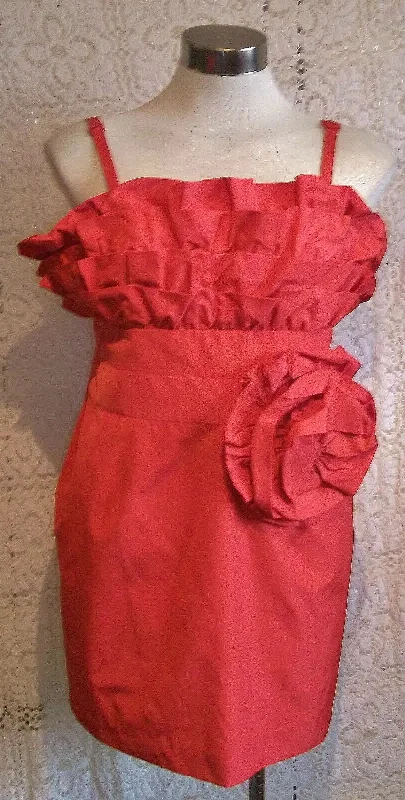 Gorgeous Scarlett Corsage Bustier Dress size16 Drama Queen,knee length,new